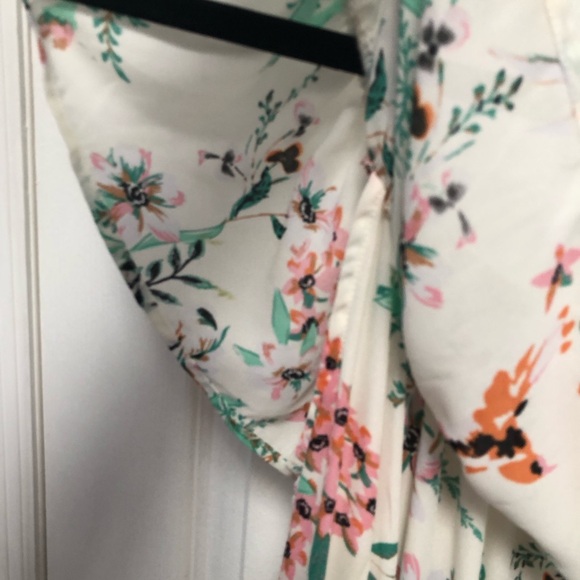 Bailey Blue Floral Print Maxi Dress Ruffle Size Large NWT Nordstrom - Picture 16 of 16